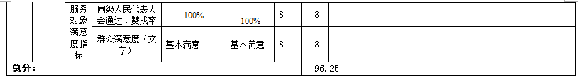 项目支出绩效自评表