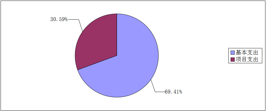 图2：基本支出和项目支出情况