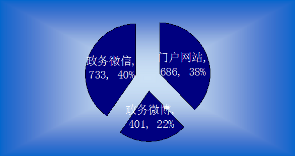 通过不同渠道和方式公开政府信息情况示意图